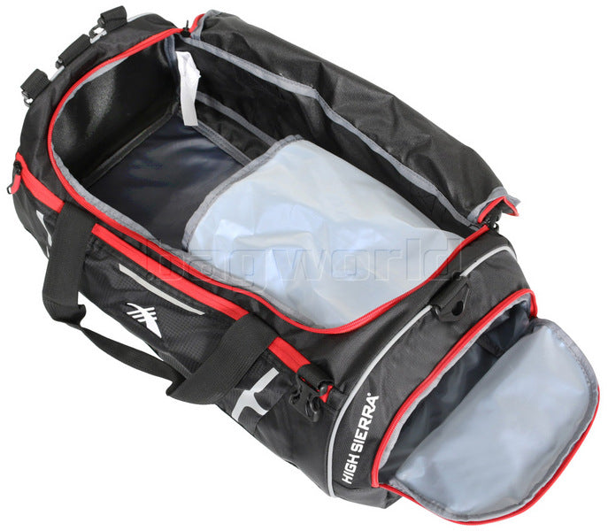 High Sierra Composite 2 in 1 Backpack Duffle Black