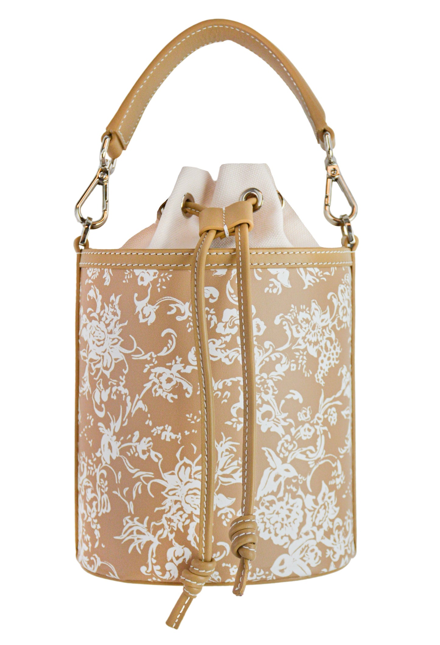 Caroline Constas x Marina Raphael Micro Carina Bag in Natural