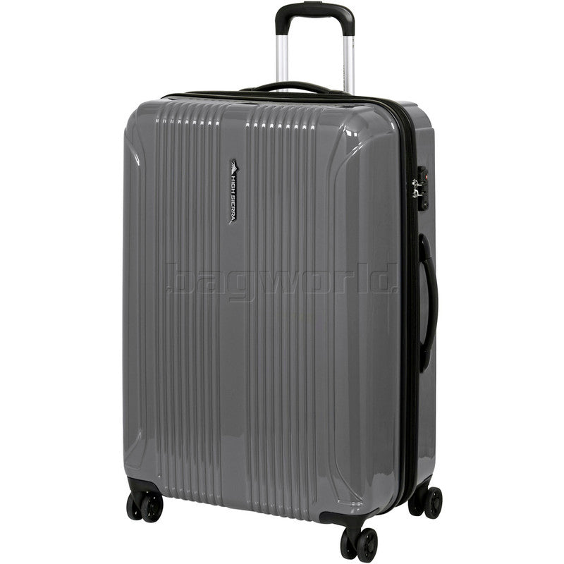 High Sierra Bar Large 76cm Hardside Suitcase Grey
