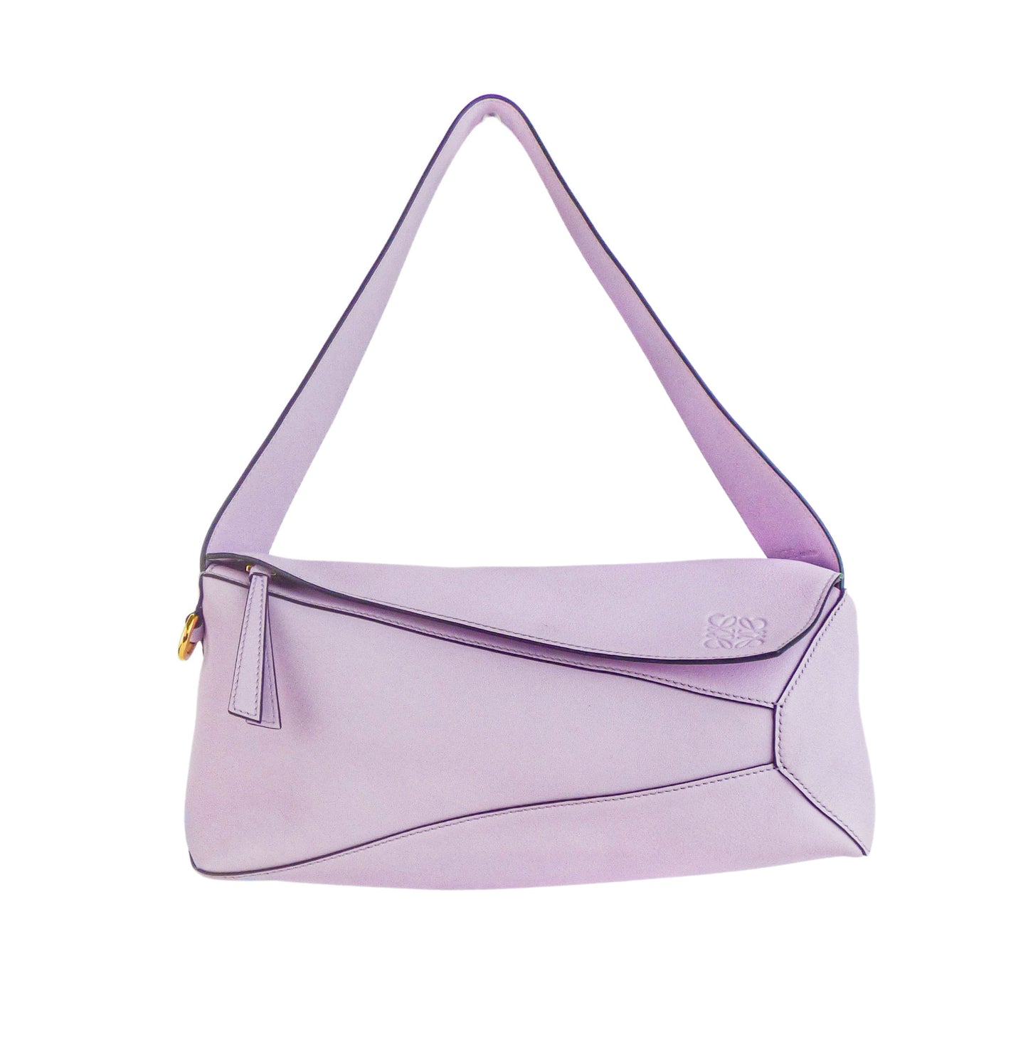 Loewe Puzzle Hobo Bag In Bloom Orchid