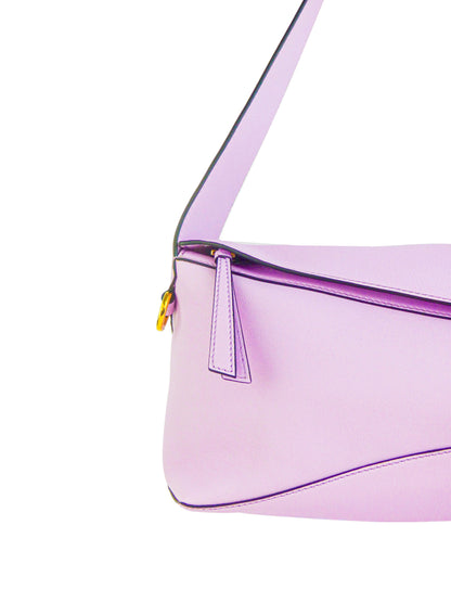 Loewe Puzzle Hobo Bag In Bloom Orchid